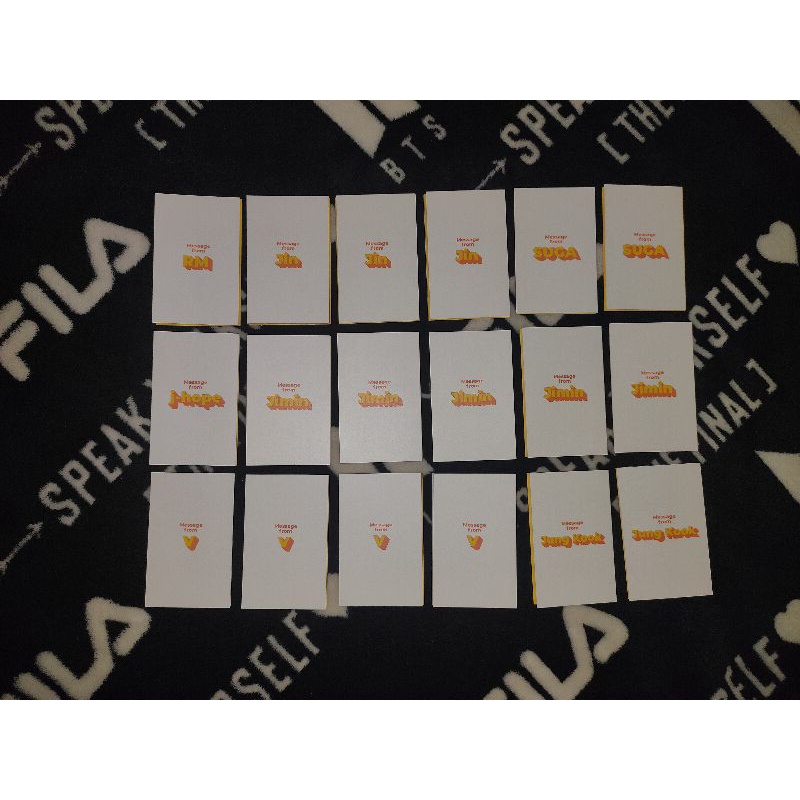 [CKStore] Bts - Official Folded Message Card Album Butter (Photo RM ...