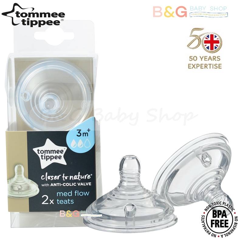 Tommee tippee nipples medium hot sale flow