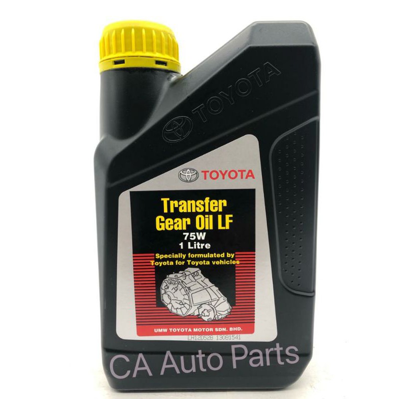 100%ORIGINAL TOYOTA TRANSFER GEAR OIL LF 75W( 1L) | Shopee Malaysia