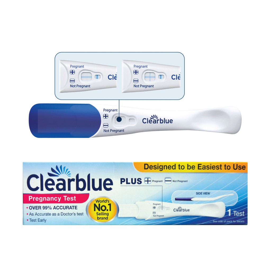 CLEARBLUE PLUS PREGNANCY TEST 1'S | Shopee Malaysia