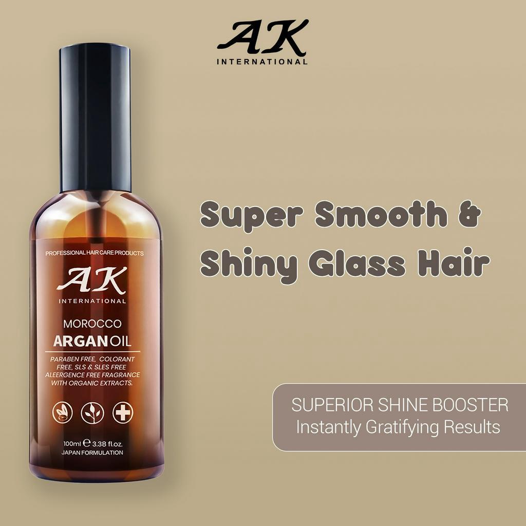 AK Morocco Argan Oil Hair Serum 100ml Shopee Malaysia