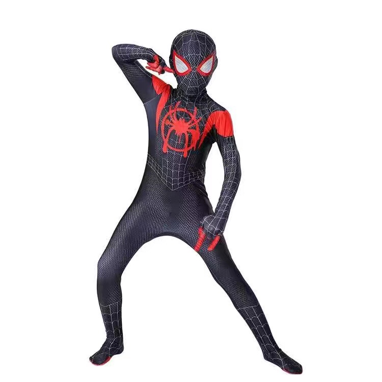 SUEG Halloween Costume Spiderman Christmas Cosplay Boy Tshirt Suit ...