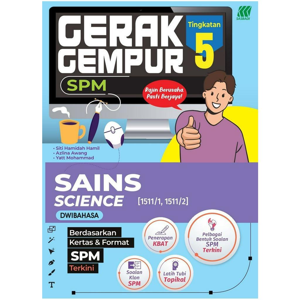 Buku Latihan : Gerak Gempur SPM Tingkatan 5 Edisi 2024 - B.Melayu / B ...