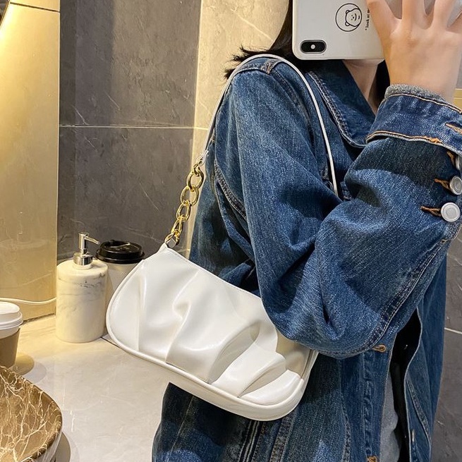 Handbag women korean underarm handbeg dumpling shoulder bag woman chain ...