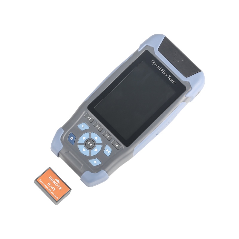 9 in 1 OTDR Fiber Optic Reflectometer Handheld with VFL OLS OPM 24dB ...