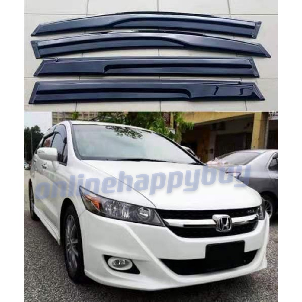 Honda Stream 08y- Above (RN6/7/8/9) Mugen Door Visor | Shopee Malaysia