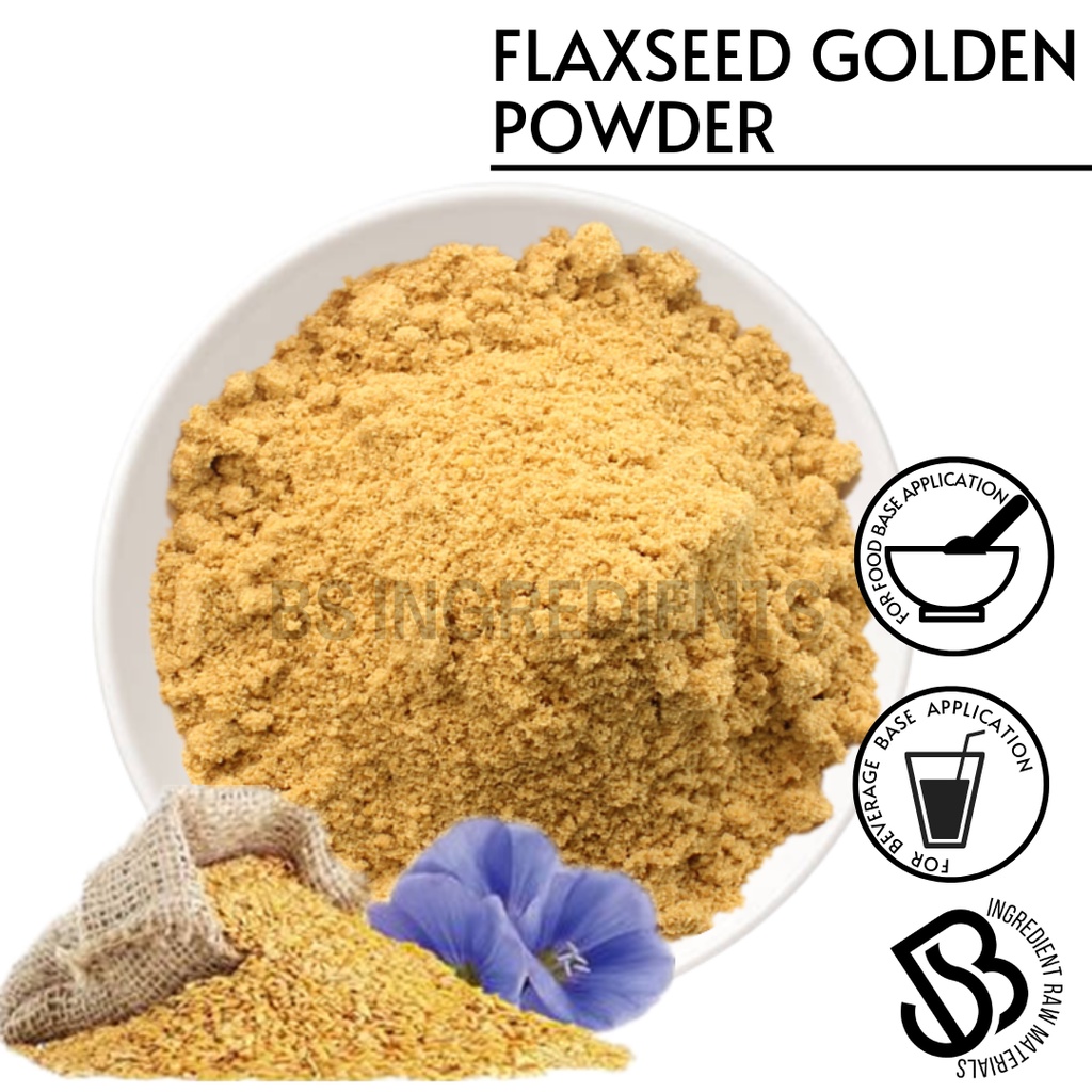 Flaxseed Powder 亚麻籽粉 Flax Seed Powder Serbuk Biji Flaks 10g