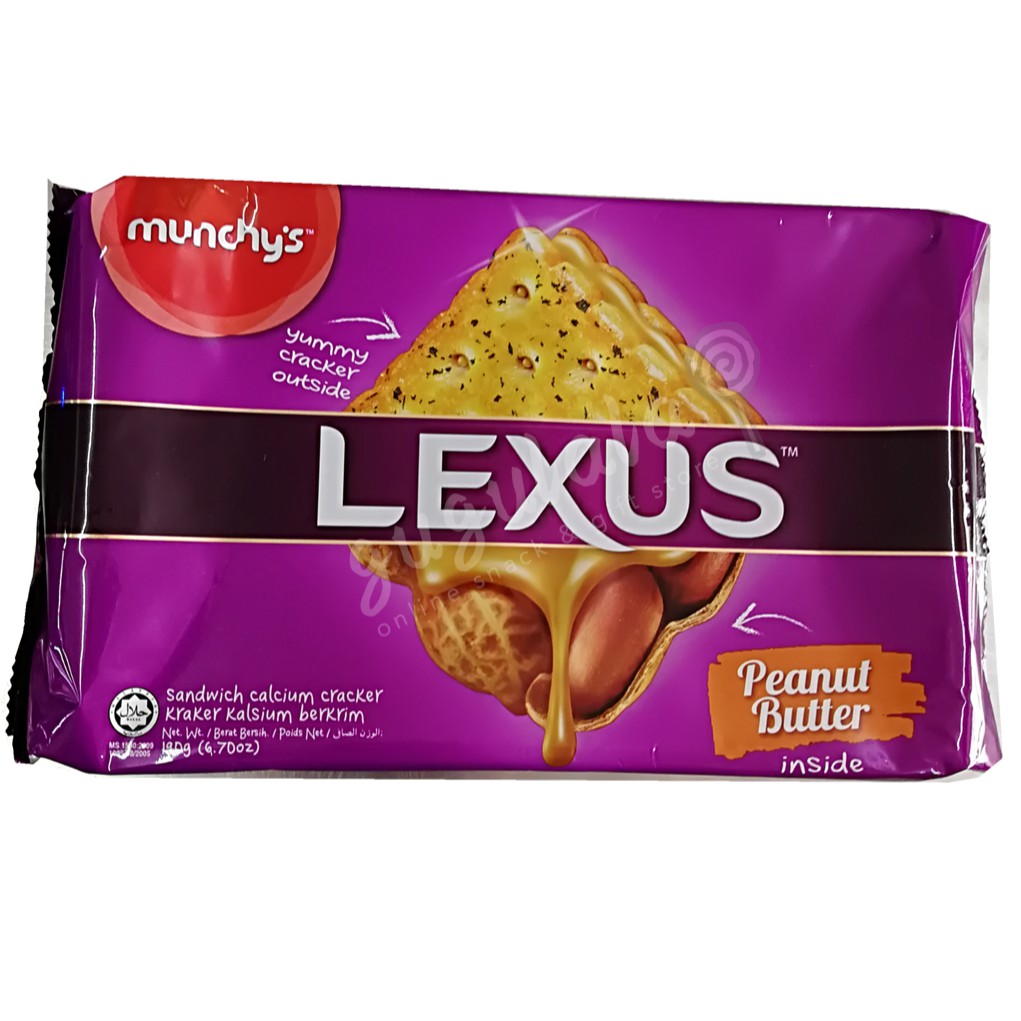 Munchy's Lexus Sandwich BiscuitPeanut Butter 190g Shopee Malaysia