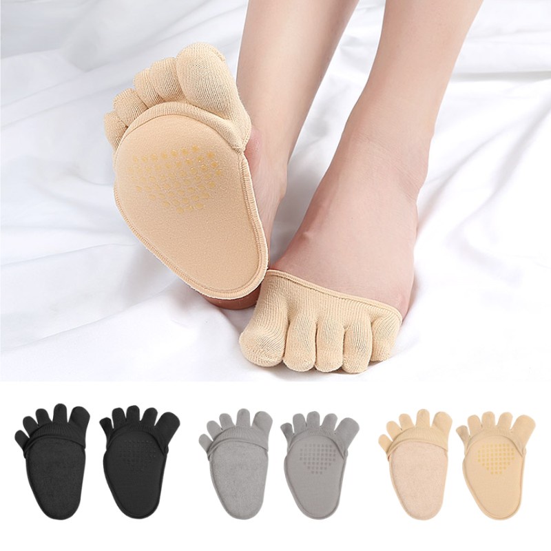 Half Palm Invisible Non-Slip Split Toe Socks - China Custom Socks