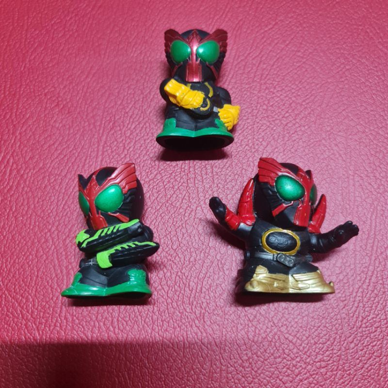 Bandai Finger Puppet Kamen Rider OOO set of 3 Shopee Malaysia