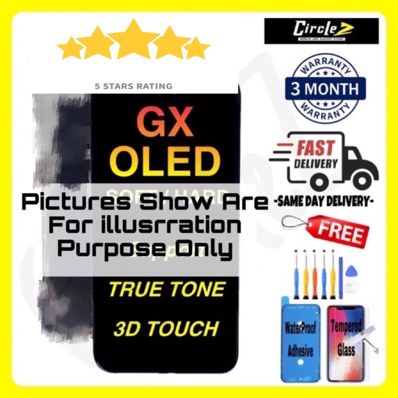 GX OLED RJ INCELL Compatible X 13 / 12 / 11 / Xs / Xr / Xs Max Lcd 11 ...