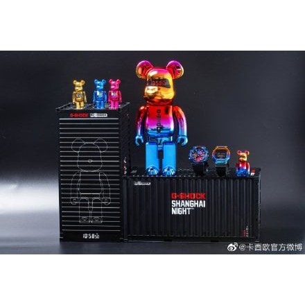 Casio G-Shock X BE@RBRICK Limited Shanghai Night Series 400 Casio G-Shock X BE@RBRICK Limited Shanghai Night Series 400