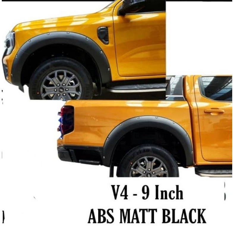 202224 FORD RANGER T9 FENDER FLARES XL XLT+WILDTRAK PLATINUM STORMTRAK