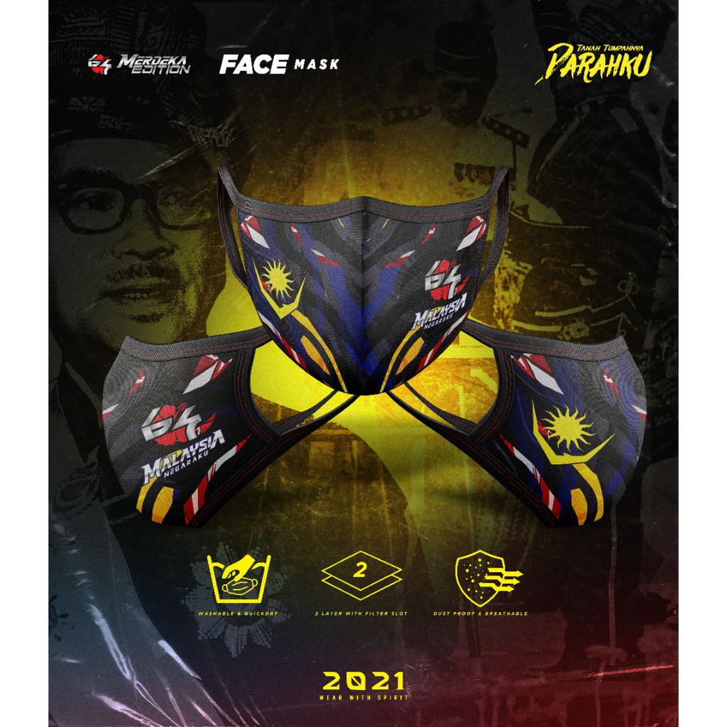 [Pre Order Promo] Mask Merdeka | Shopee Malaysia