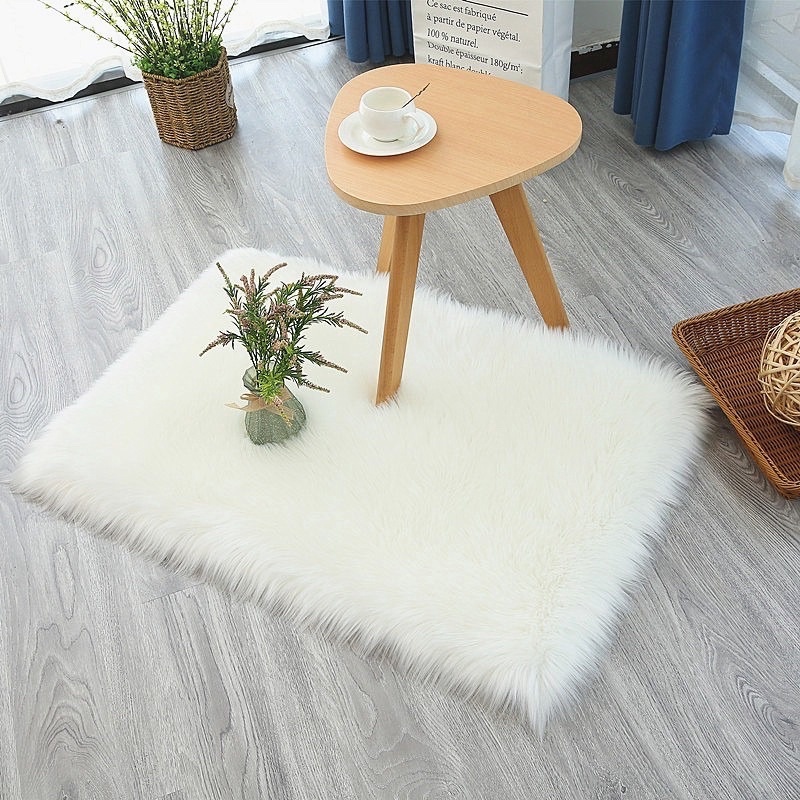 40*60cm Fluffy carpet Fluffy Shaggy Karpet Fur Velvet Carpet Floor Mat
