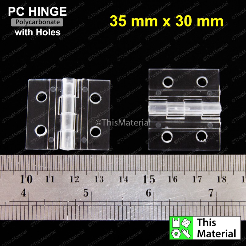 PC Hinge Polycarbonate Hinge Engsel Polikarbonate PC | Shopee Malaysia