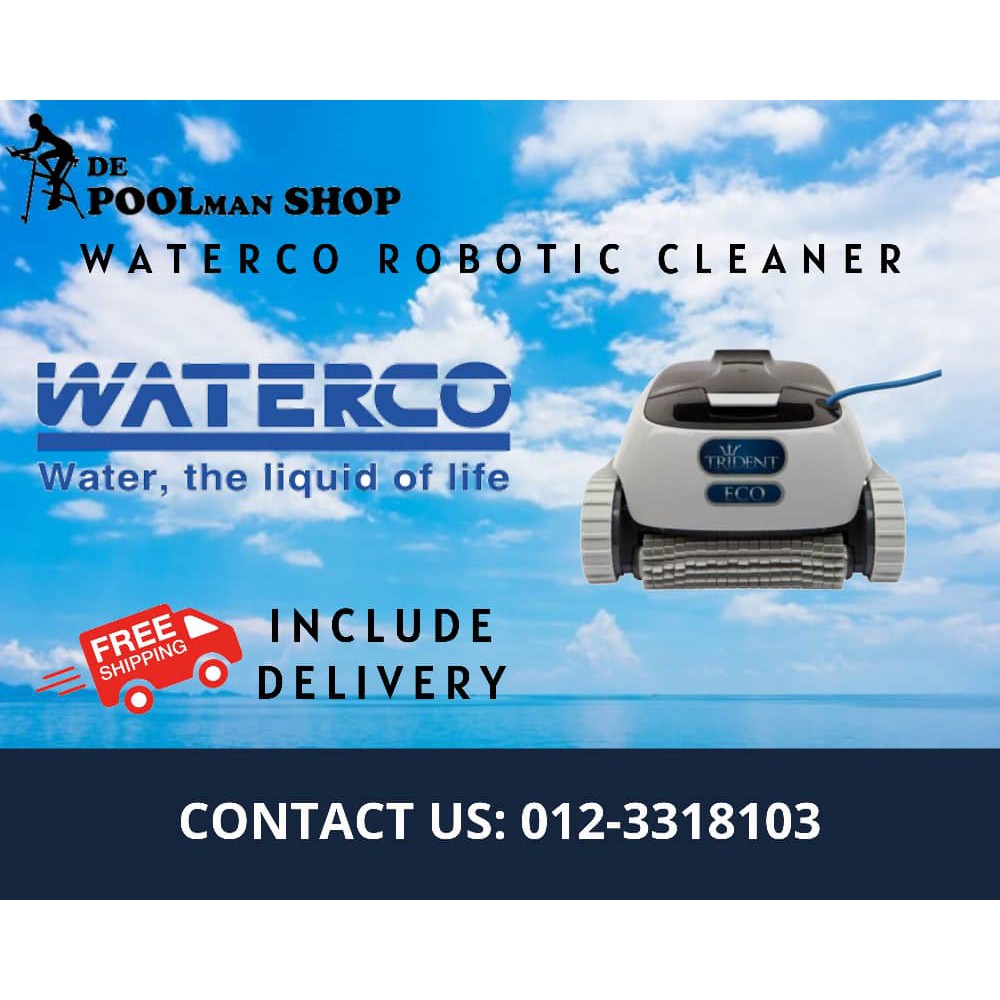WATERCO Trident ECO Robotic Pool Cleaner Shopee Malaysia