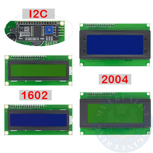 LCD 1602 2004 12864 LCD1602A LCD2004A LCD12864B Serial IIC I2C Module ...
