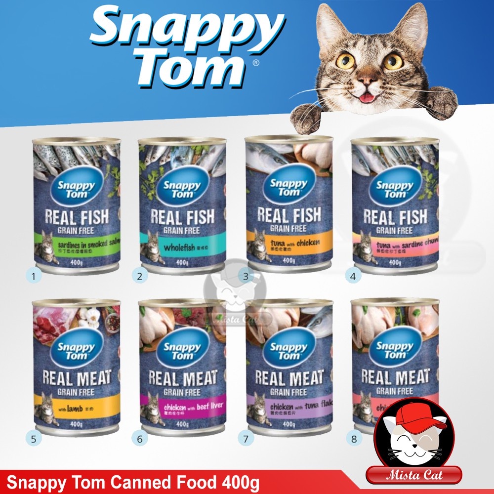SNAPPY TOM 400G (WET FOOD) | Shopee Malaysia