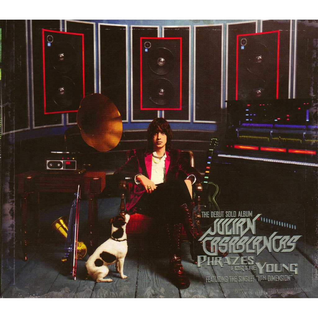 極美品】JULIAN CASABLANCAS / PHRAZES FOR THE YOUNG LP STROKES-