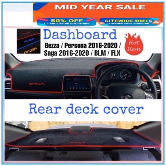 Dash Covers & Rear Deck Covers 