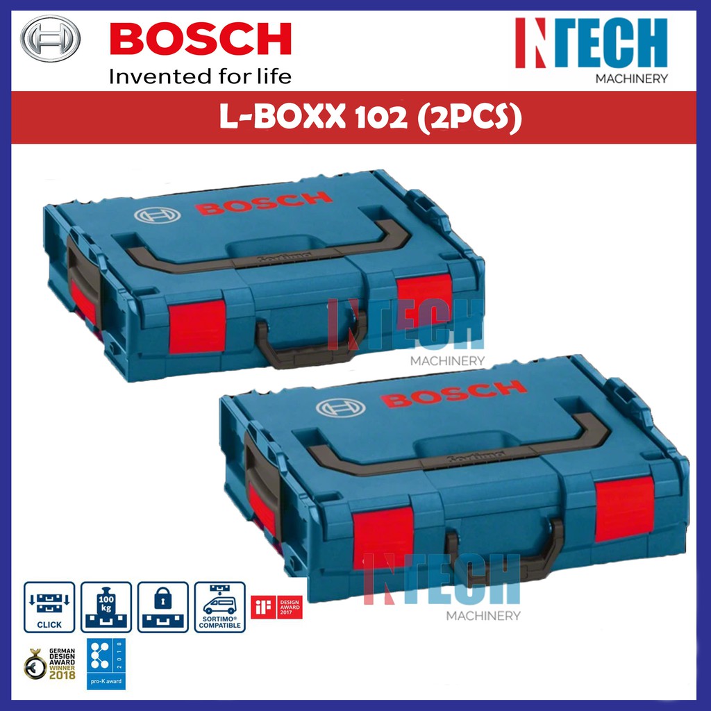BOSCH L-BOXX 102 / LBOXX 102 CARRING CASE - 2PCS | Shopee Malaysia