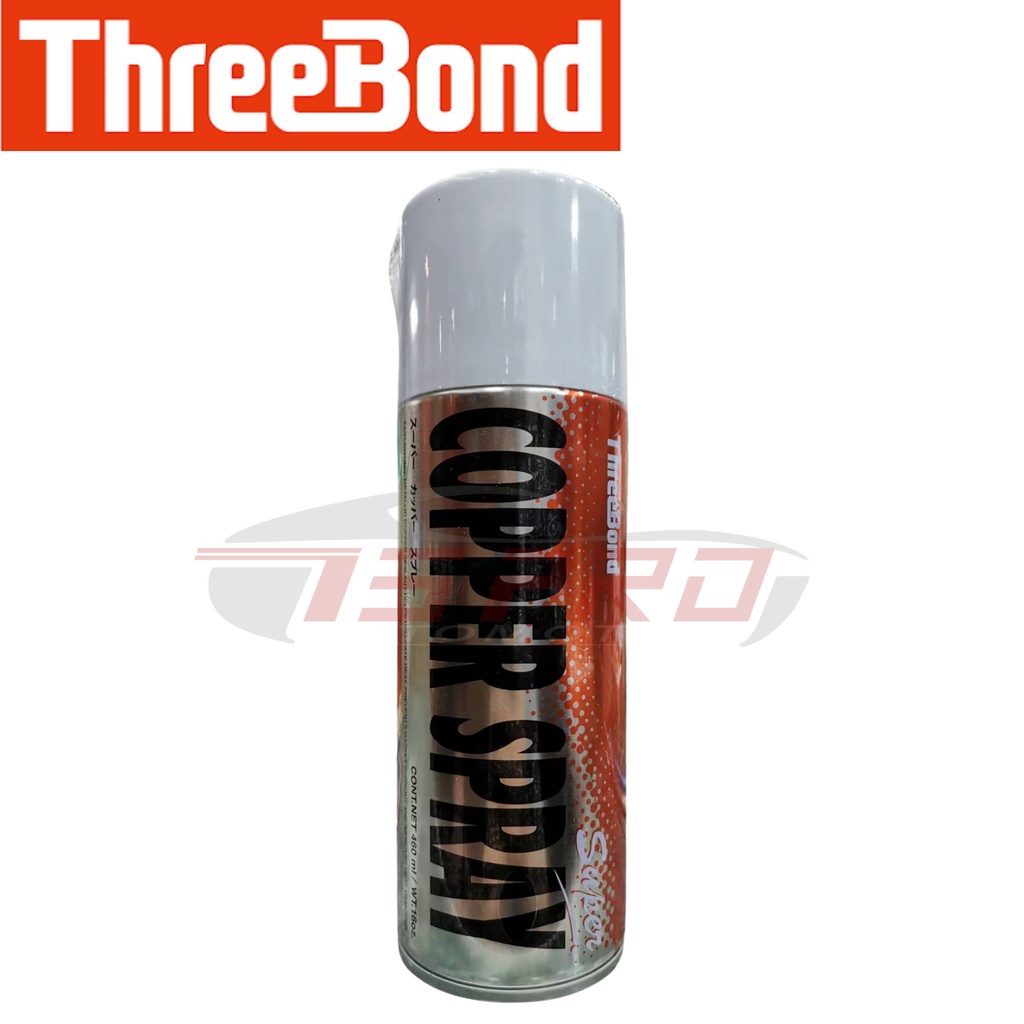 ThreeBond Copper Spray FastDrying, Metallic Copper Sealant Helps