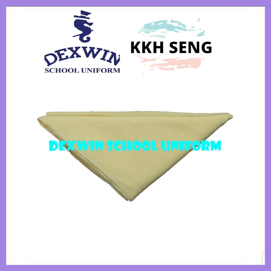 Dexwin Tudung Kuning Pengawas Kain Licin Koshibo | Shopee Malaysia