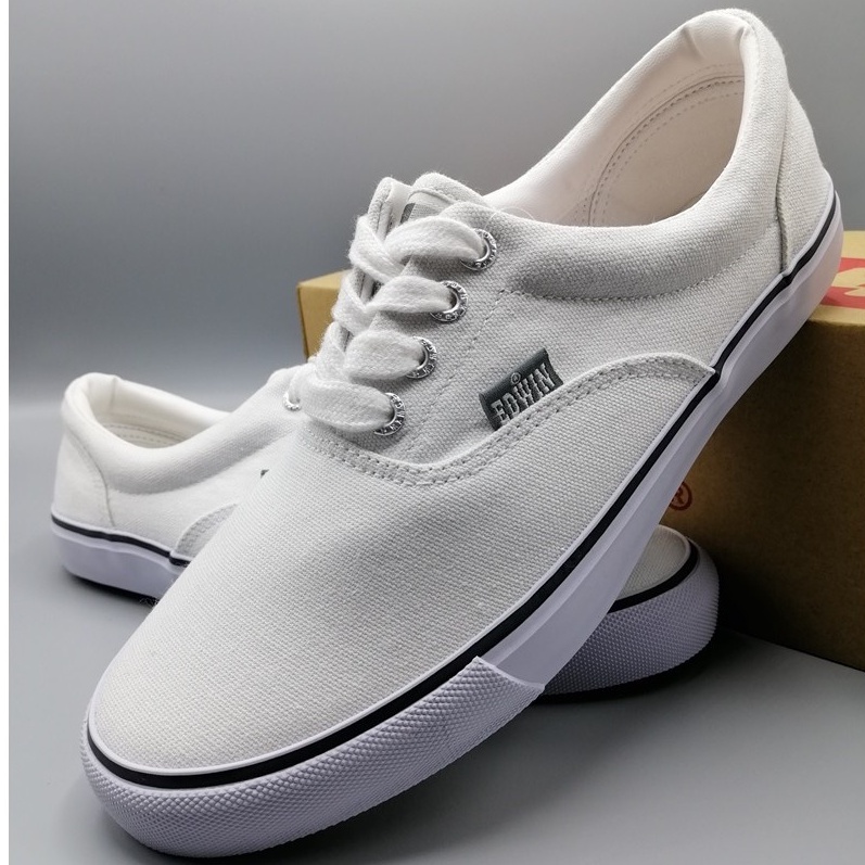 Edwin Clearance Edwin 210 Yellowish White School Shoes White Canvas Shoes Low Top Ready Stocks Kasut Sekolah Putih Shopee Malaysia