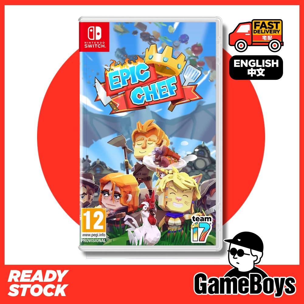 Nintendo Switch NS Epic Chef [EU/Eng/Chi] | Shopee Malaysia
