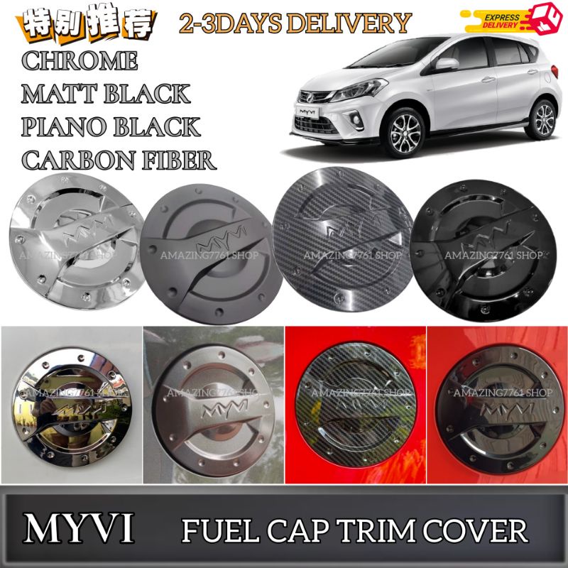 AMAZING PERODUA MYVI GEAR UP CAR ACCESSORIES CAR FUEL CAP TRIM COVER