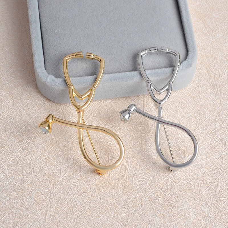 Metal Brooch Pin For Nurse Doctor Physicians Student Shirt Collar Lapel ...