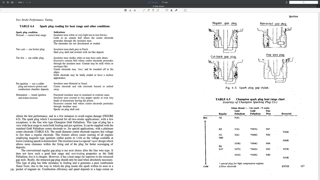 TWO STROKE PERFORMANCE TUNING COMBO - GRAHAM BELL & GORDON JENKINS ...