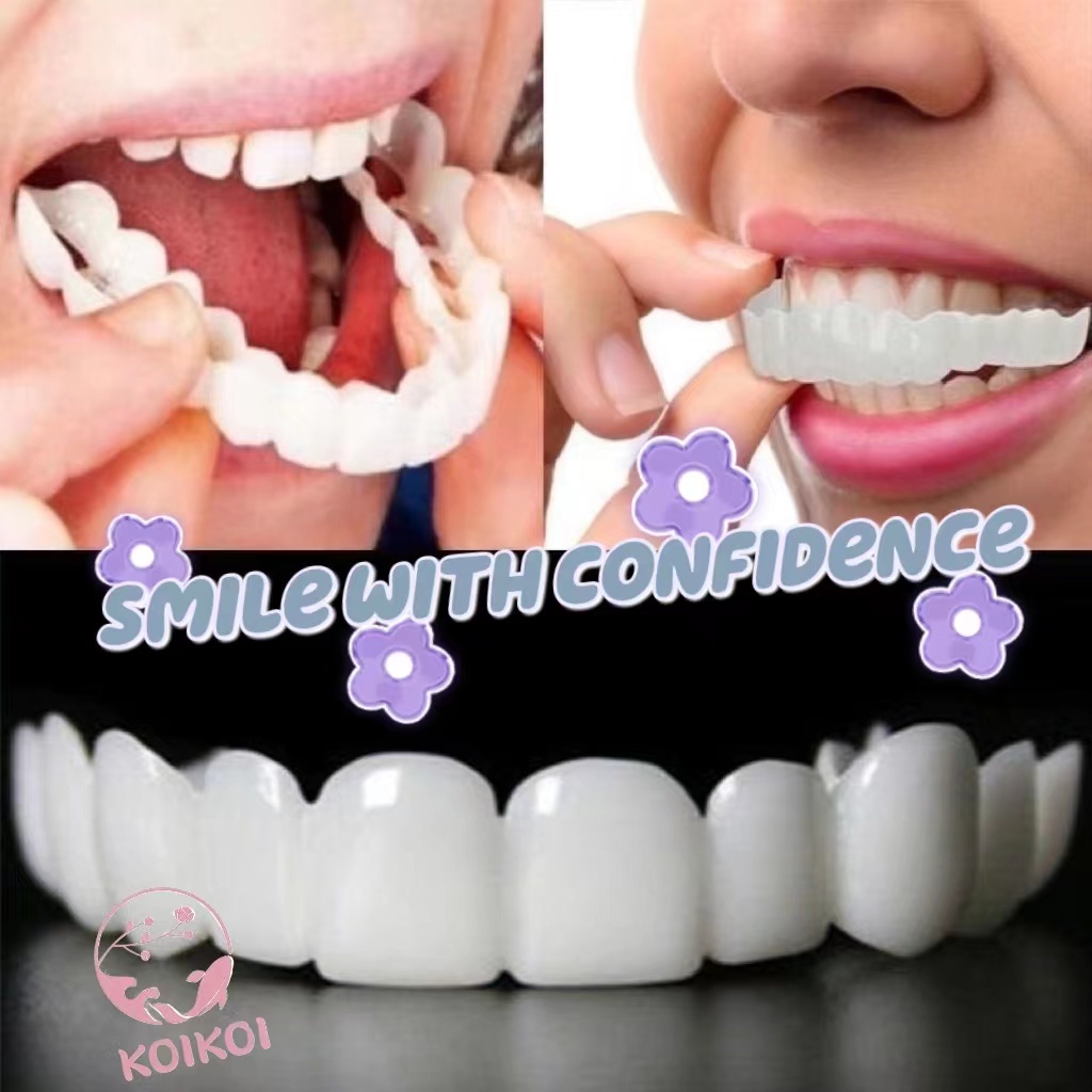 Teeth Retainer Gigi Retainer (1 pair 2Pcs) Moldable Mouth Teeth Dental