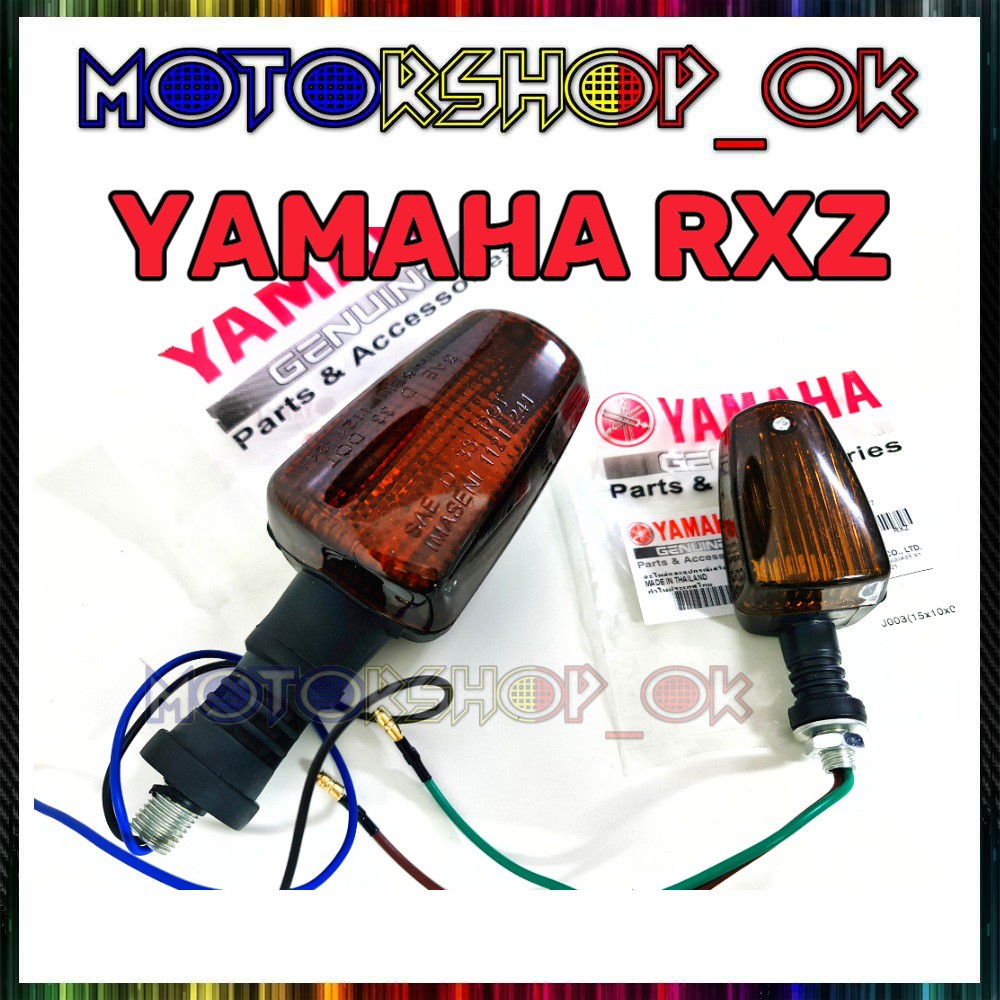 YAMAHA RXZ FRONT SIGNAL LAMP LIGHT ASSY ORIGINAL 3XL BIG IMASENI IMASEN ...