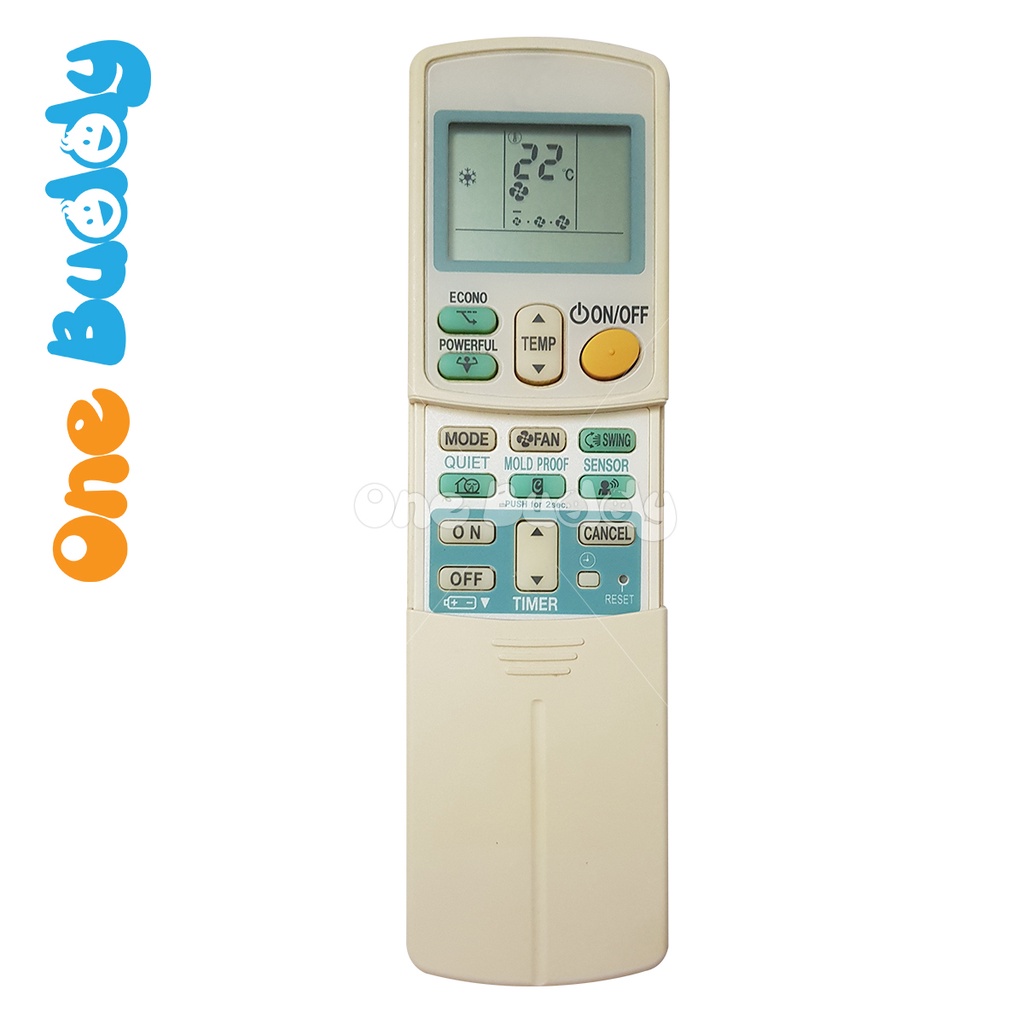 DAIKIN Econo Aircon Remote Control ARC433B47 Replacement/Alat Kawalan Jauh Untuk Penghawa Dingin