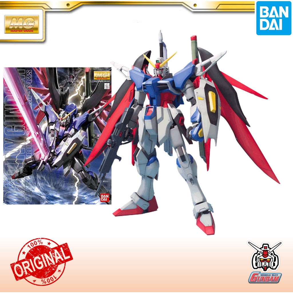 Bandai Gundam Destiny Gundam Seed MG 1/100 Master Grade | Shopee Malaysia