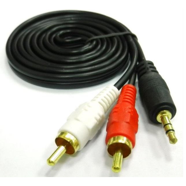 1.4M/2.6M/4.5M/9M/14M/18M Gold-Plated 3.5mm Stereo Audio Aux to 2 RCA ...