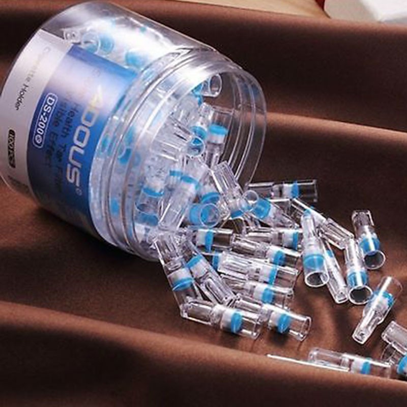 adous cigarette filter 100PCS ADOUS Cigarette Filter Disposable Cleaning Reduce Tar Smoke Tobacco  Hold Penapis Nikotine Roko