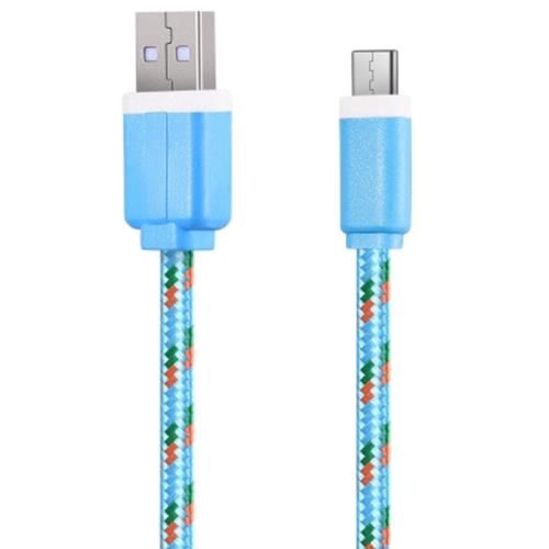 TYPE C TRANSFER DATA SYNC CABLE CHARGING CORD LINE (BLUE) Shopee Malaysia