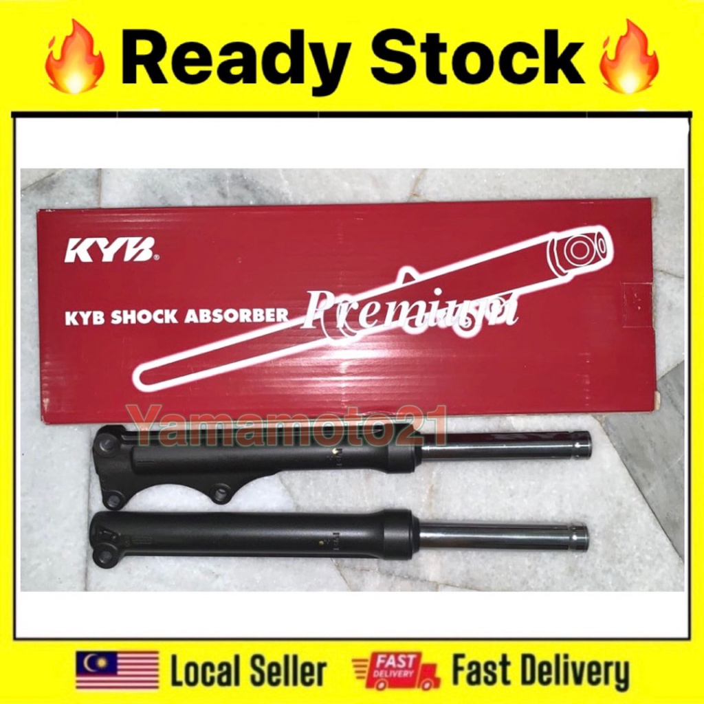 YAMAHA EGO FI / EGO S FI / EGO SOLARIZ (1VB) KYB KAYABA Front Fork Set ...