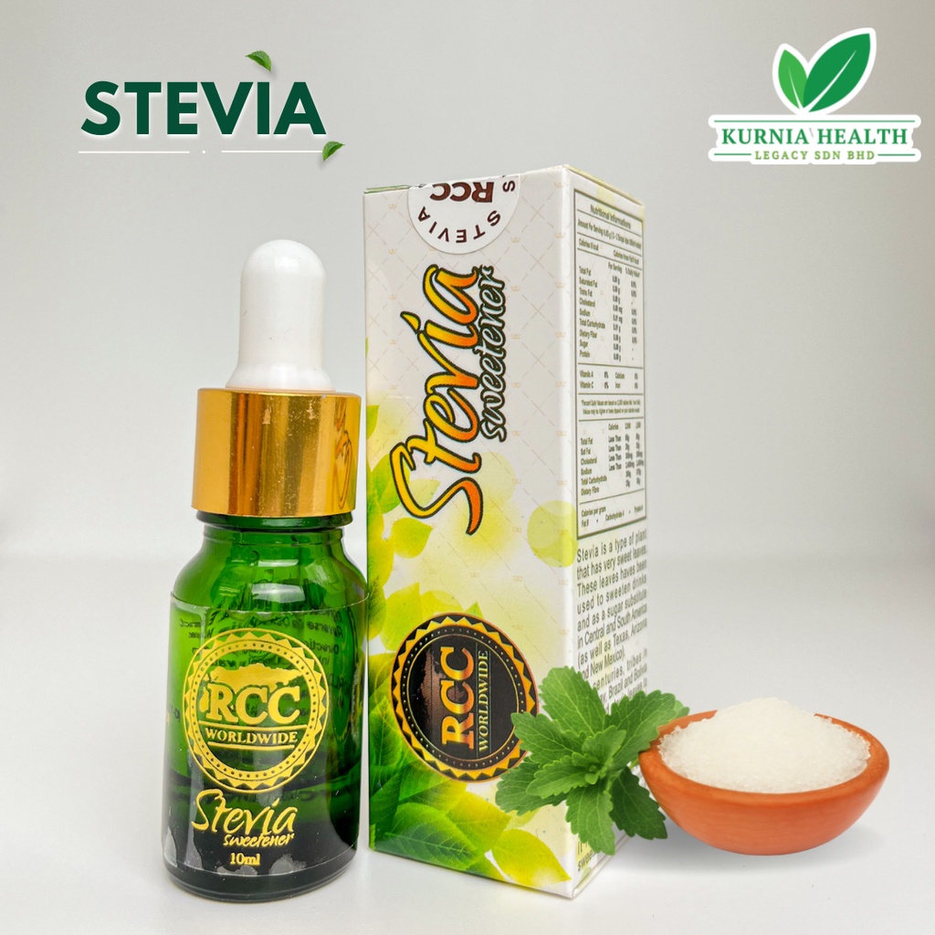 STEVIA RCC (Larutan pemanis semulajadi) | Shopee Malaysia