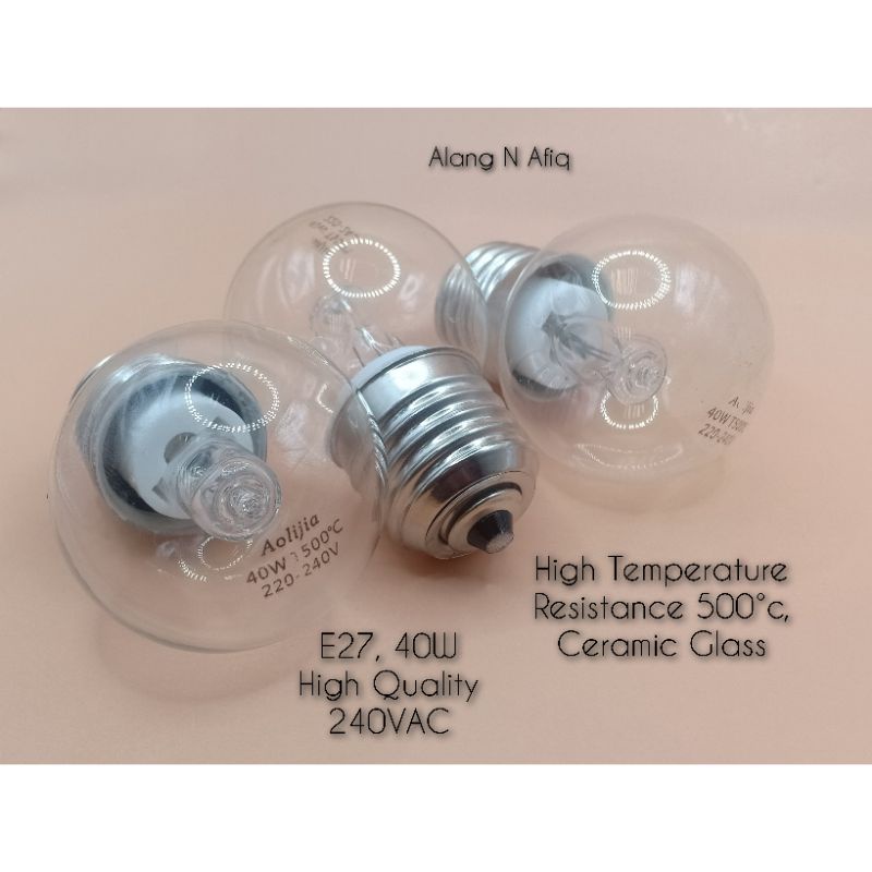 High temperature deals oven light bulbs