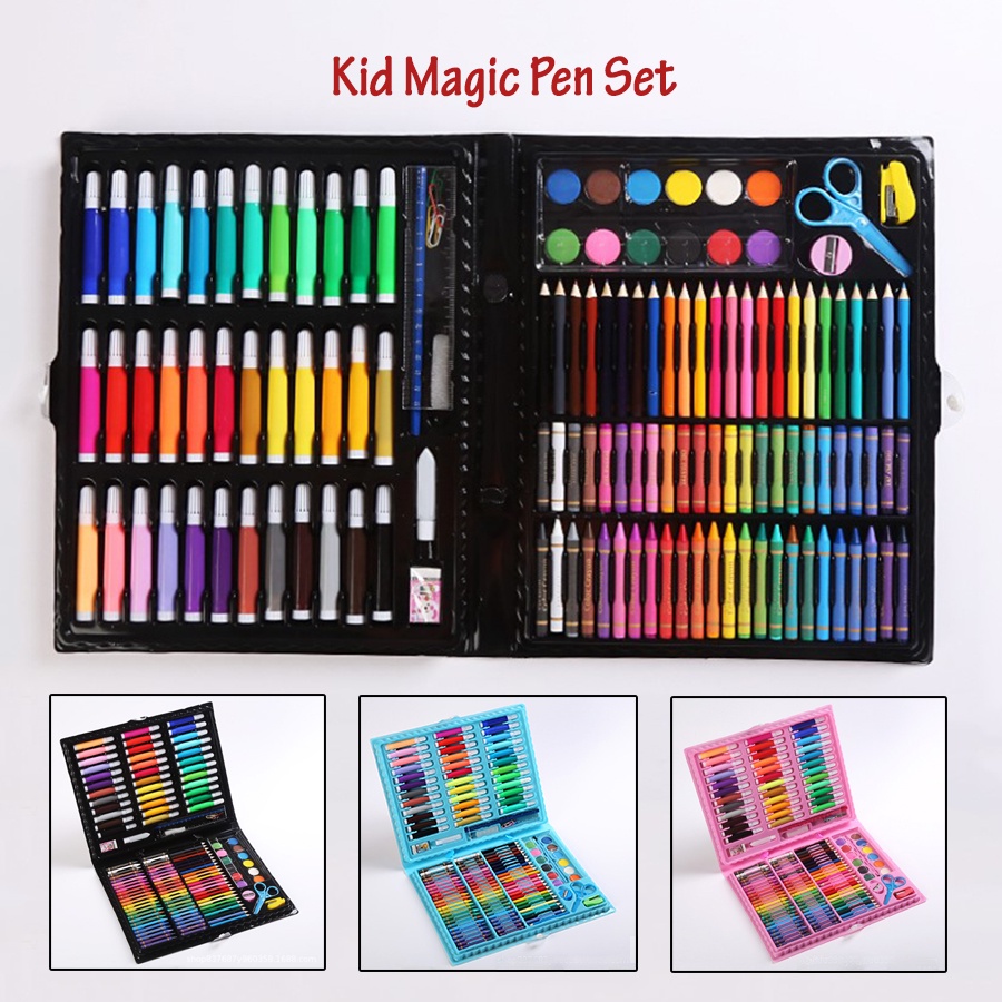 150Pcs/Set Kids Art Set Children Drawing Set Water Color Pen