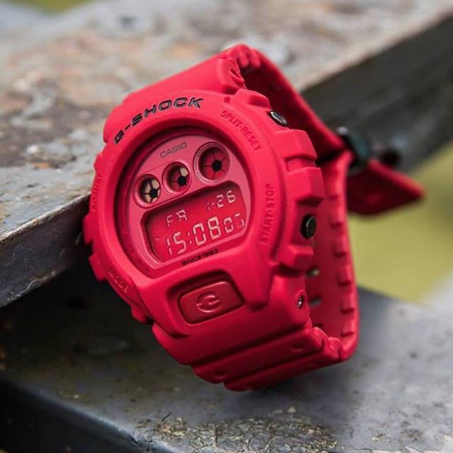 G shock discount dw6900 red out