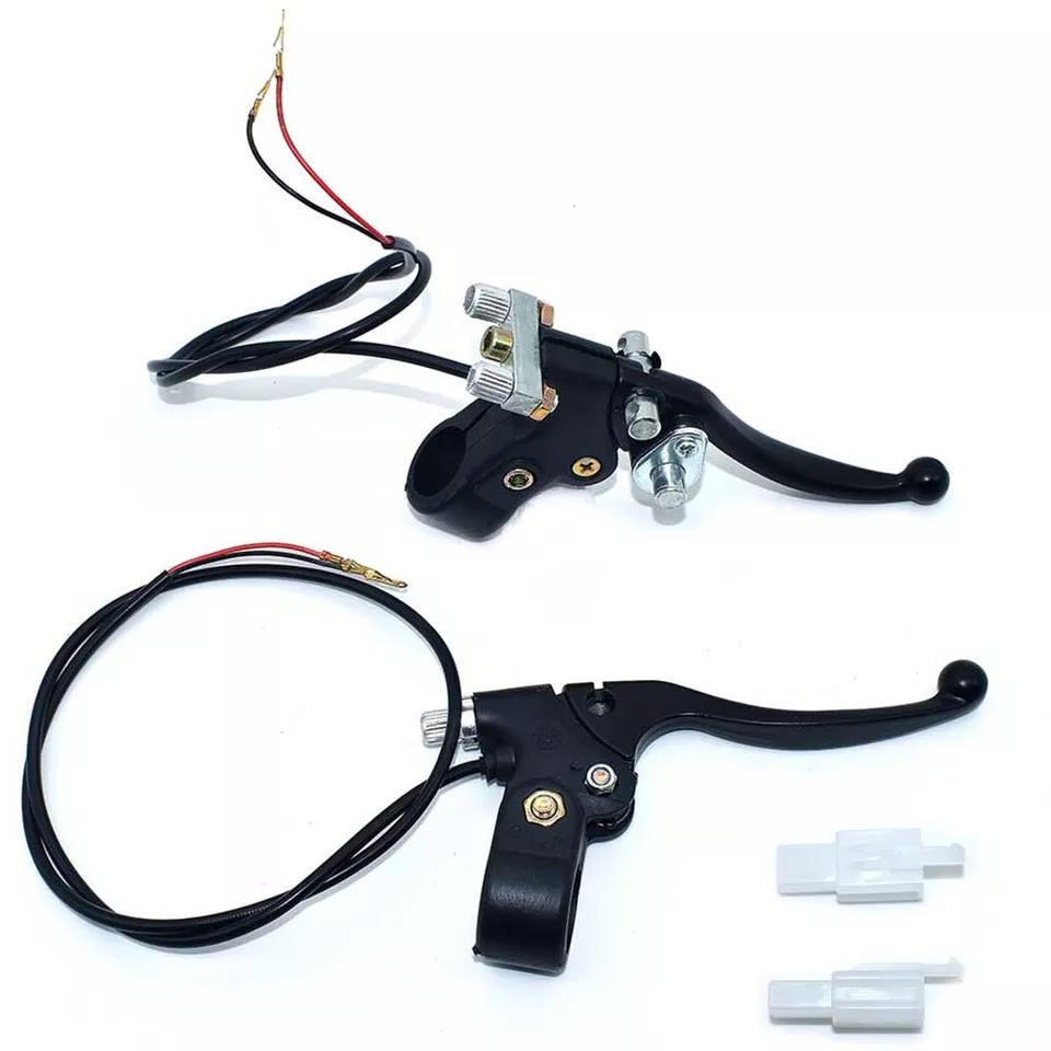 7/8'' Right Dual Twin Minimoto Left Handle Brake Levers With wire For