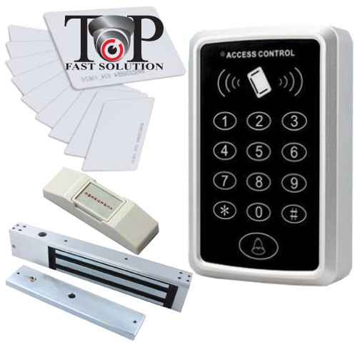 RFID Door Access Control System With Electric 280Kg Magnetic Lock ...
