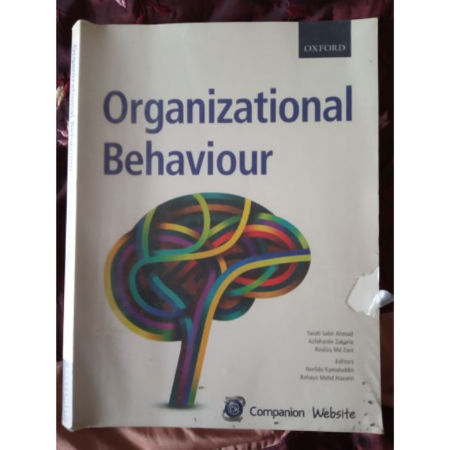 Organization Behaviour Teks Book / Buku Teks Sikap Dan Peranan ...