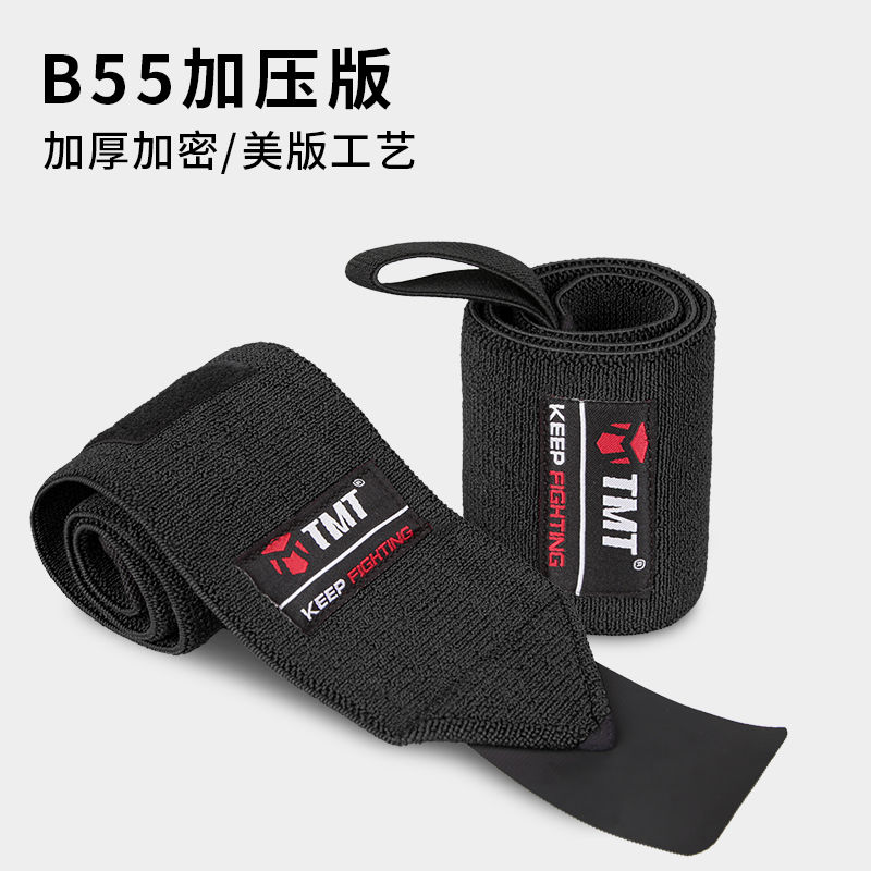 3D TMT Dual Pressure Wrist Wraps For Wrist Support Dumbbell Weights
