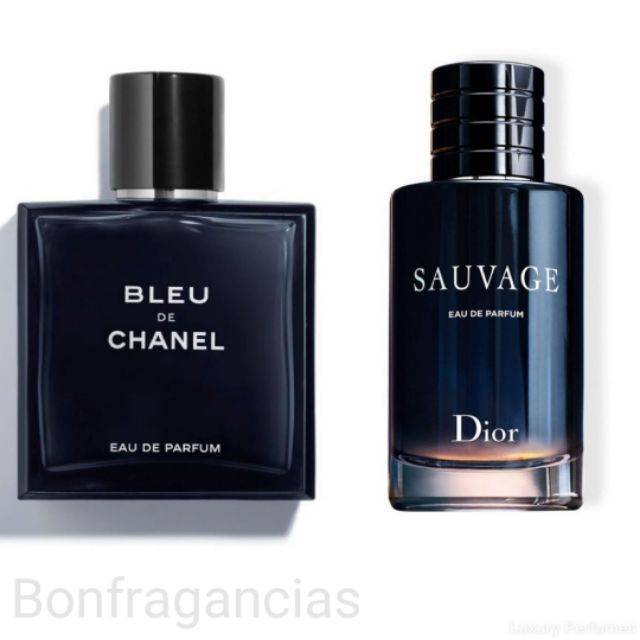 Dior sauvage chanel bleu sale